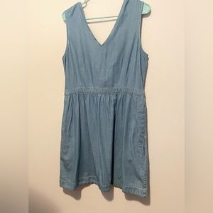 Levi’s Women’s Open Back Denim Dress